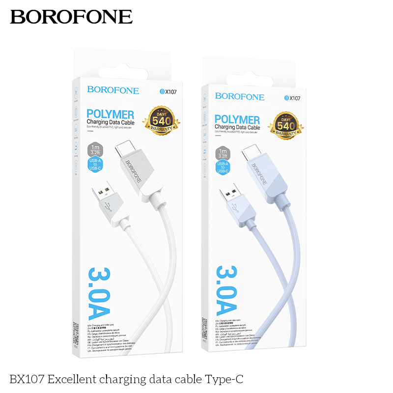 BOROFONE BX107 Excellent USB-A to USB-C cable NZ 8